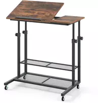 Reguliuojamo aukščio stalas 80 x 50 x 63–89 cm