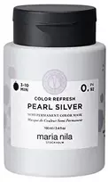 Maria Nila Colour Refresh plaukų dažymo kreminė kaukė spalvos gaivumui 0.92 Pearl Sidabrinis, 100 ml