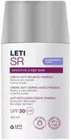 Leti Pharma LETISR SENSITIVE & Raudonas SKIN mineral anti-redness cream SPF30 40 ml