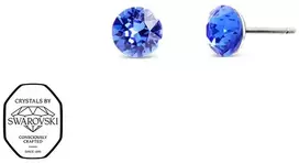 Crystalp Plieniniai rutuliukai su Swarovski kristalais Tubby Mini 4200.SAP.E