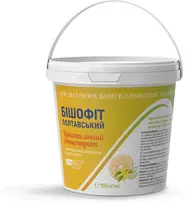 Kristalinis vonios koncentratas Poltavos Bišofitas su apelsinų ir ilang-ilang eteriniais aliejais, 1000 ml