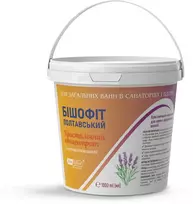 Kristalinis vonios koncentratas Poltavos Bišofitas su šalavijų eteriniu aliejumi, 1000 ml