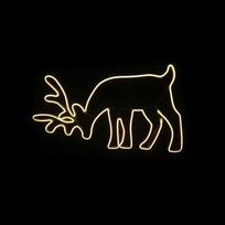 LED neoninis elnias