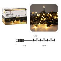 Kalėdinės LED girliandos, 100 LED, šiltai balta šviesa, 5 m
