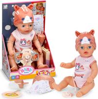 Baby Born Lėlytė LENA su katytės drabužėliais, 36 cm