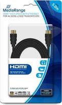Mediarange CABLE HDMI-HDMI 5M/MRCS158 MEDIARANGE
