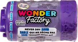 Wonder Factory NEVER DRY Kinetinis smėlis, 1 vnt.