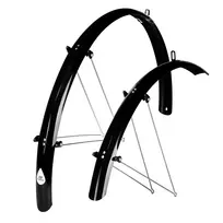 Purvasaugių komplektas FORCE48 Aluflex 28" XL // 48 mm (juodi)