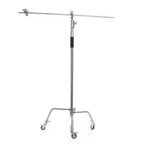 Caruba C Stand with Boom Arm and Wheels LS 9W