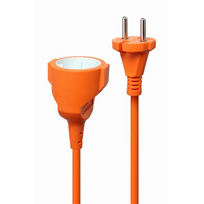 Cablexpert | Power extension cord, 20 m | PC-186XOD-O-20M | Cord | Orange |