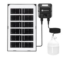 Aigostar - LED saulės šviestuvas su jutikliu LED/35W/12V 3000 mAh 6500K, skersmuo 10 cm