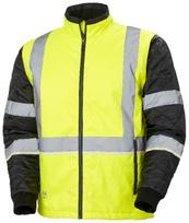 Jacket padding vest Uc-Me zip in, hi-viz CL2, yellow-black 5XL, Helly Hansen Workwear