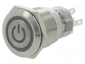 Switch: vandal resistant | Pos: 2 | SPDT | 0.5A/220VAC | 1A/24VDC | IP67
