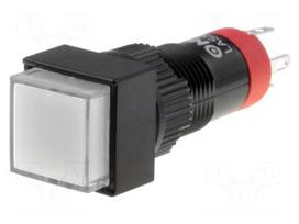 Switch: push-button | Pos: 2 | SPDT | 0.5A/250VAC | 1A/24VDC | ON-ON