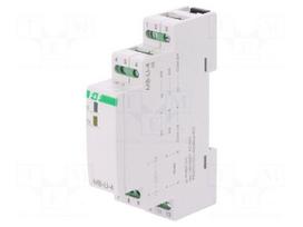 Counter: electronical | pulses | RS485 MODBUS RTU | IP20 | 18x65x90mm