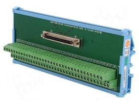 Industrial module: terminal block | Mounting: DIN | SCSI-II 68pin