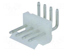 Socket | wire-board | male | 3.96mm | PIN: 4 | THT | 250V | 7A | tinned | 10mΩ