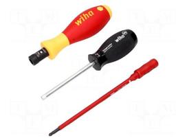 Kit: screwdrivers | dynamometric,adjustable | 1kVAC | 138mm | 6mm