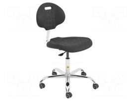 Chair | ESD | Seat dim: 470x430mm | Back dim: 310x415mm | 460÷585mm
