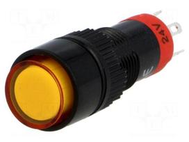 Switch: push-button | Pos: 2 | SPDT | 0.5A/250VAC | 1A/24VDC | ON-ON