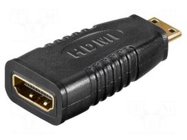 Adapter | HDMI socket,HDMI mini plug | Colour: black