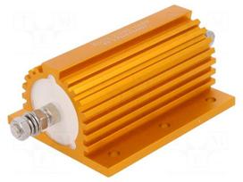 Resistor: wire-wound | with heatsink | screw | 100Ω | 250W | ±1%