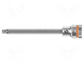 Socket: hex key-bit | Hex Plus | HEX 5mm | 3/8" | Zyklop