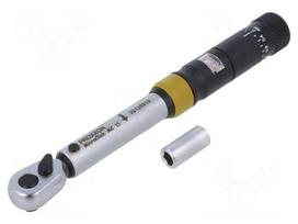 Wrench: torque | 195mm | 3÷15Nm | 1/4" | MicroClick | MC15