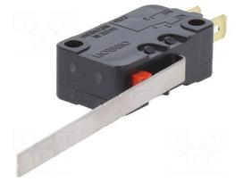 Microswitch SNAP ACTION | 16A/250VAC | with lever | SPDT | ON-(ON)
