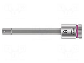 Socket: hex key-bit | Hex Plus | HEX 8mm | 3/8" | Zyklop