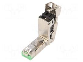 Connector: RJ45 | plug | PIN: 8 | Cat 5 | shielded | gold-plated | 8p8c