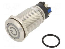 Switch: vandal resistant | Pos: 2 | SPDT | 3A/220VAC | 5A/24VDC | IP65