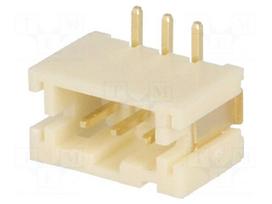 Connector: wire-board | socket | male | PIN: 3 | vertical | SMT | 2mm | 1x3