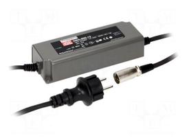 Power supply: switching | LED | 90W | 12VDC | 7.5A | 90÷264VAC | IP67