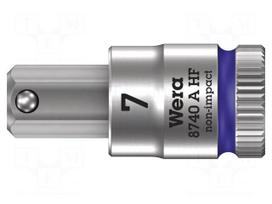 Socket: hex key-bit | Hex Plus | HEX 7mm | 1/4" | Zyklop