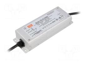 Power supply: switching | LED | 74.55W | 35÷71VDC | 1050mA | 180÷295VAC