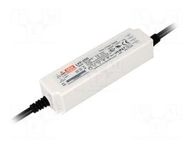 Power supply: switching | LED | 25.2W | 42VDC | 0.6A | 90÷305VAC | IP67