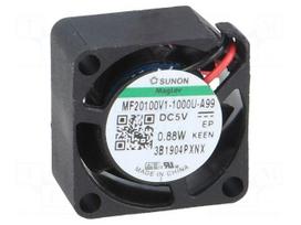 Fan: DC | axial | 5VDC | 20x20x10mm | 3.22m3/h | 25dBA | Vapo | 16500rpm