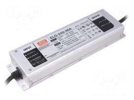 Power supply: switching | LED | 240W | 36VDC | 3.33÷6.66A | 100÷305VAC