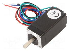 Motor: stepper | 4.3VDC | Shaft: D spring | max.29mNm | 800mA
