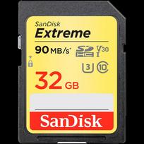 SanDisk Extreme 32GB Memory Card up to 100MB/s, UHS-I, Class 10, U3, V30