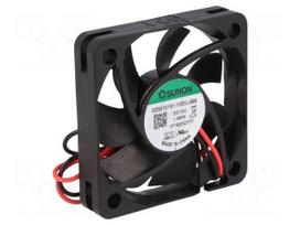Fan: DC | axial | 12VDC | 50x50x10mm | 21.97m3/h | 30.7dBA | slide | 26AWG