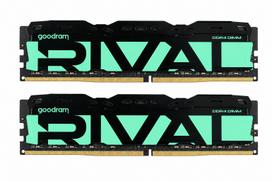 Pamięć do PC DDR4 Rival Radiant 16GB (2*8)/3200 CL16 zielona
