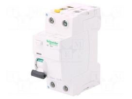 RCD breaker | Inom: 40A | Ires: 100mA | Poles: 2 | 400VAC | IP20 | 1÷25mm2
