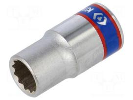 Socket: 12-angles | socket spanner | 7mm | 1/4" | short