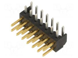 Connector: PCB-cable/PCB | socket | male | PIN: 14 | Milli-Grid | THT