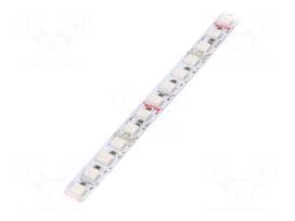 LED tape | RGB | LED/m: 120 | 8mm | IP20 | 120° | 7W/m | Thk: 2.5mm | 24VDC