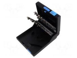 Tools set: taps | plastic box | for blind holes | Holder: machine