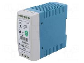 Power supply: switching | for DIN rail | 40W | 5VDC | 8A | 90÷264VAC
