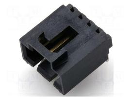 Connector: wire-board | socket | male | PIN: 4 | SL | angled 90° | THT
